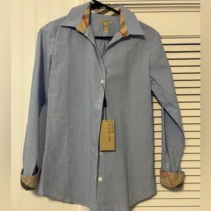 Burberry button down shirt